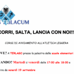Corsi di avviamento all’agonismo a Vezzano